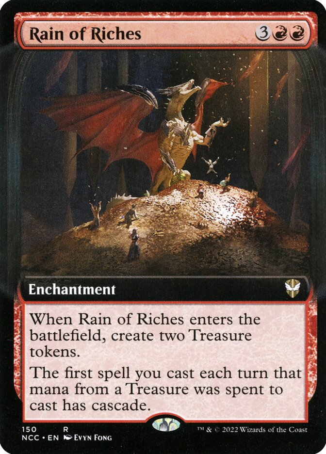 Rain of Riches (Extended Art): New Capenna Commander