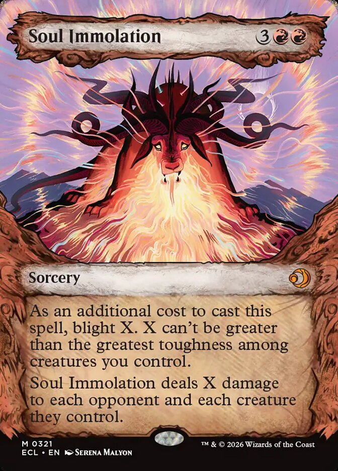 Soul Immolation: Lorwyn Eclipsed