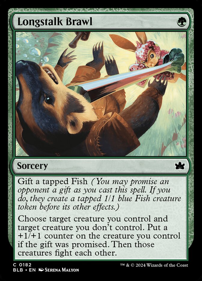 Longstalk Brawl - (Foil): Bloomburrow