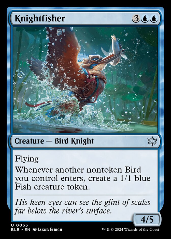 Knightfisher - (Foil): Bloomburrow