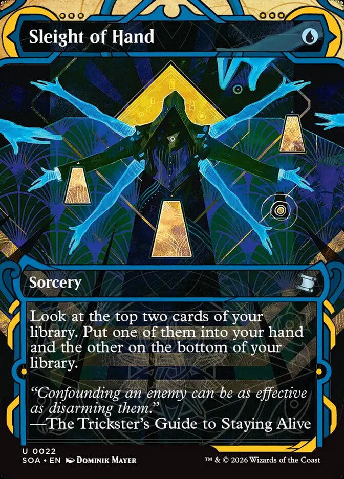 Sleight of Hand - (Foil): Secrets of Strixhaven Mystical Archive