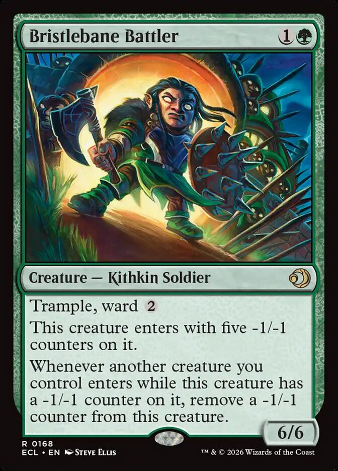 Bristlebane Battler - (Foil): Lorwyn Eclipsed