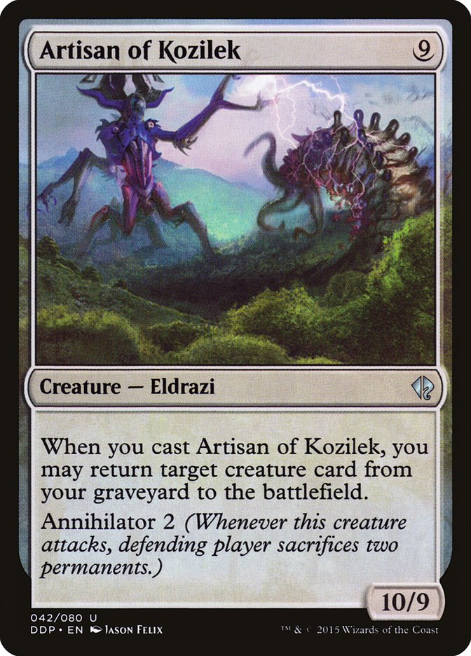 Artisan of Kozilek: Duel Decks: Zendikar vs. Eldrazi