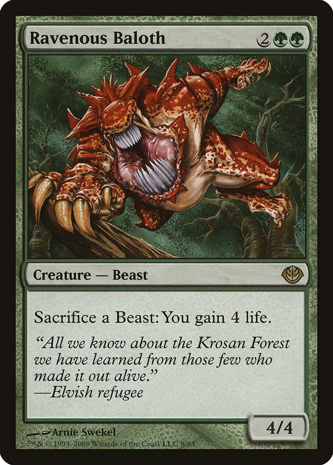 Ravenous Baloth: Duel Decks: Garruk vs. Liliana