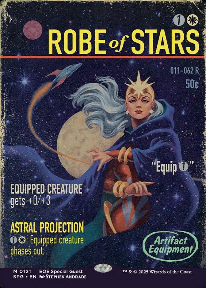 Robe of Stars (Borderless) - (Foil): Special Guests