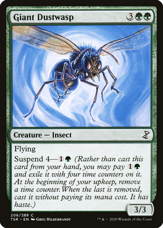 Giant Dustwasp - (Foil): Time Spiral Remastered