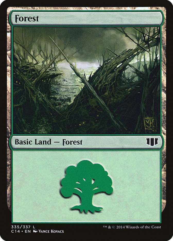 Forest (#335): Commander 2014