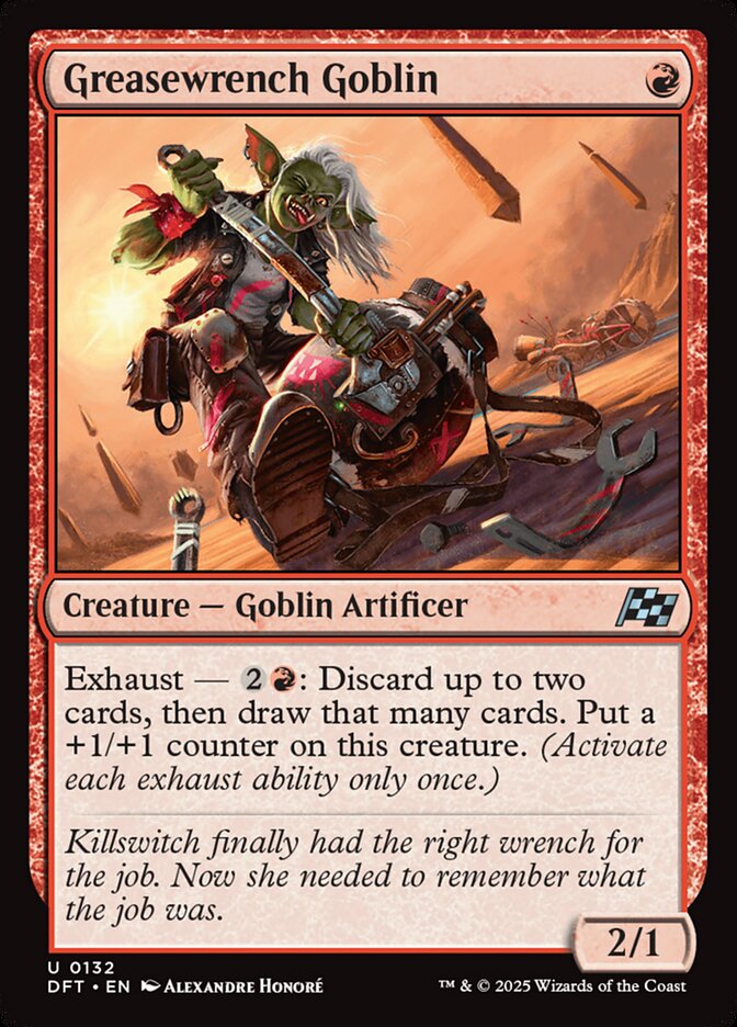 Greasewrench Goblin - (Foil): Aetherdrift