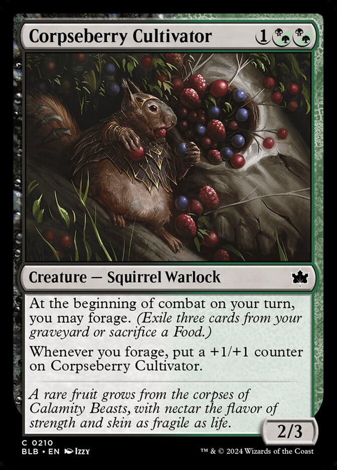 Corpseberry Cultivator: Bloomburrow