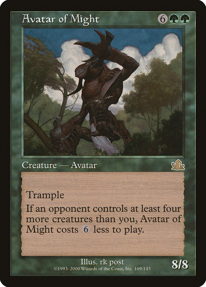 Avatar of Might - (Foil): Prophecy