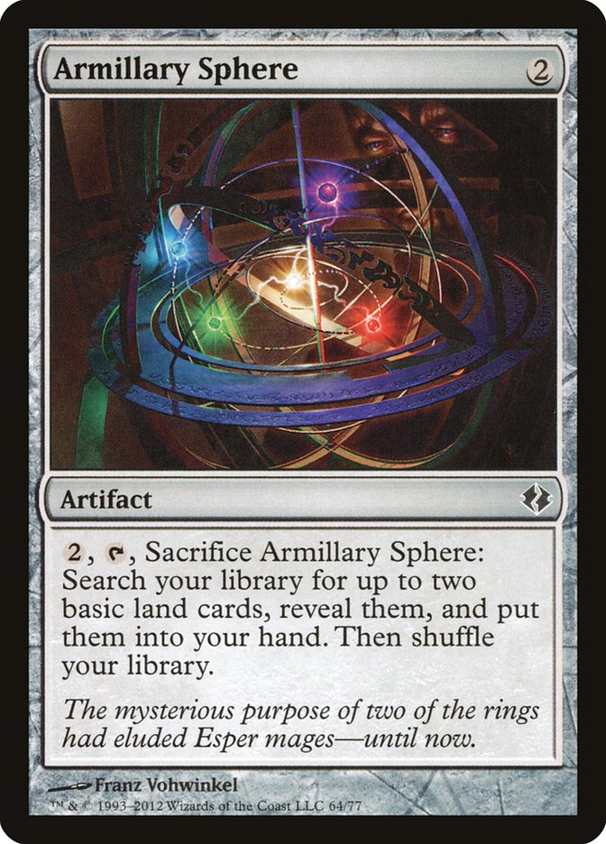 Armillary Sphere: Duel Decks: Venser vs. Koth