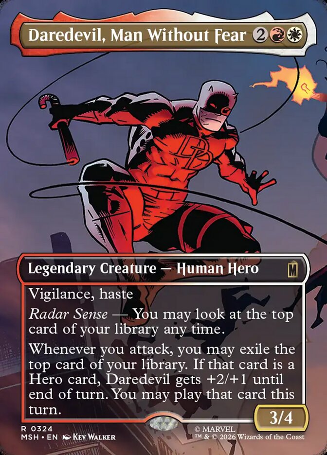 Daredevil, Man Without Fear (Borderless) (#324)