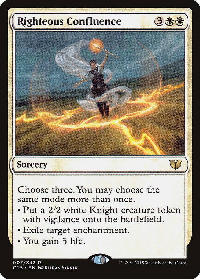 Righteous Confluence: Commander 2015