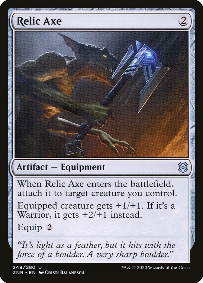 Relic Axe: Zendikar Rising