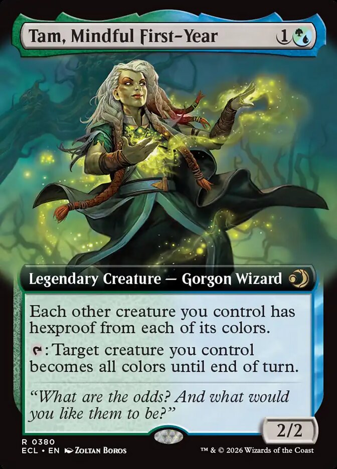 Tam, Mindful First-Year - (Foil): Lorwyn Eclipsed