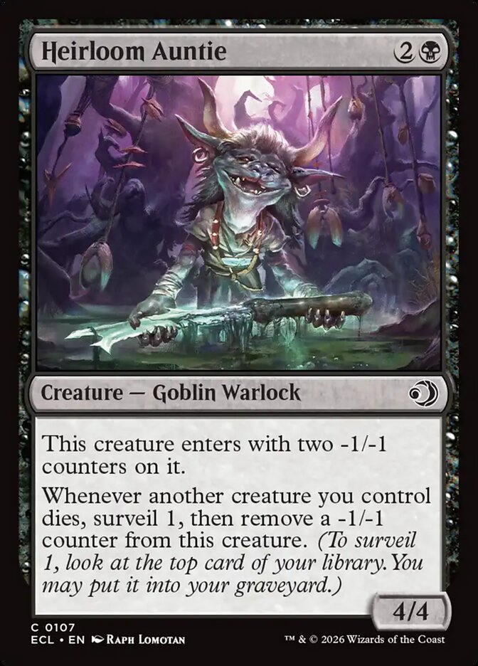 Heirloom Auntie - (Foil): Lorwyn Eclipsed