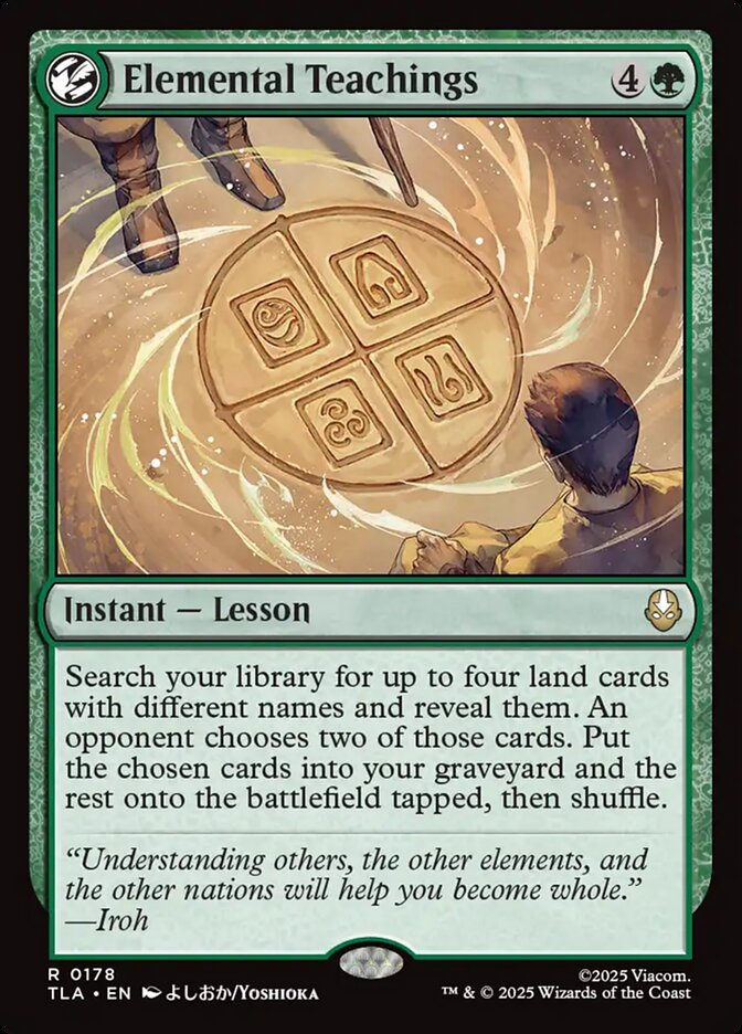 Elemental Teachings - (Foil): Avatar: The Last Airbender
