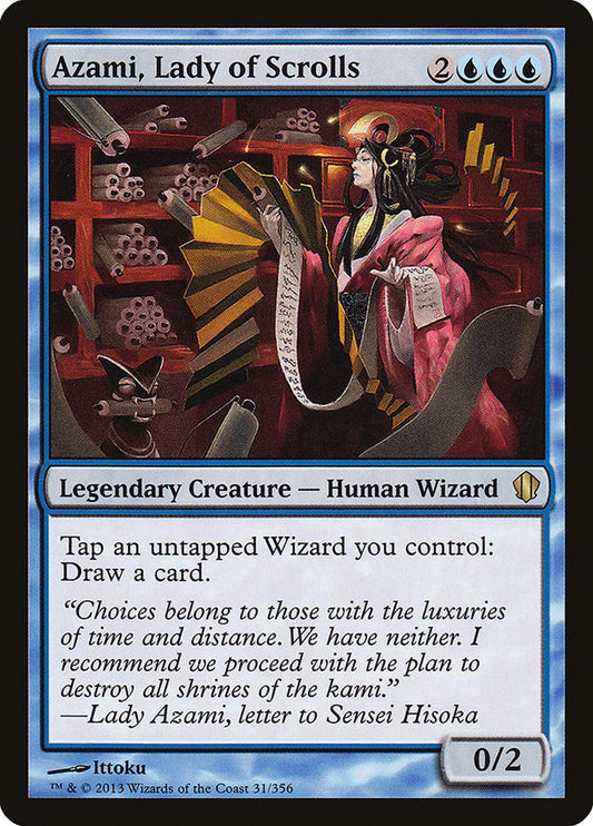 Azami, Lady of Scrolls: Commander 2013