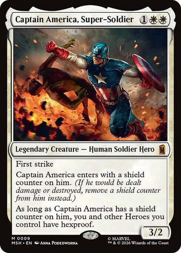 Captain America, Super-Soldier: Marvel Super Heroes
