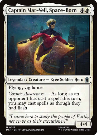 Captain Mar-Vell, Space-Born: Marvel Super Heroes