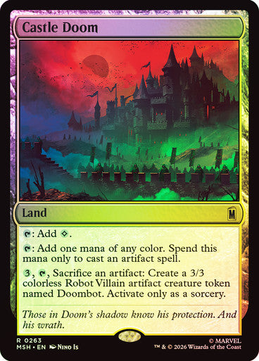 Castle Doom - (Foil): Marvel Super Heroes