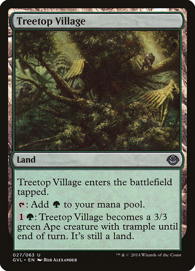 Treetop Village: Duel Decks Anthology: Garruk vs. Liliana