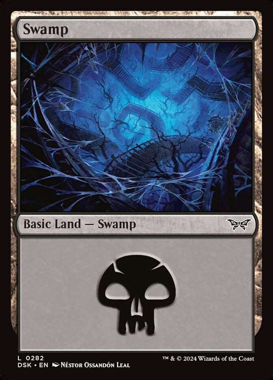 Swamp (#282) - (Foil): Duskmourn: House of Horror