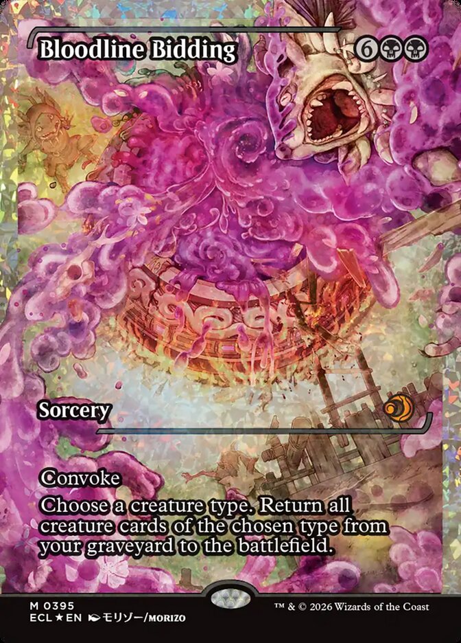 Bloodline Bidding - (Foil): Lorwyn Eclipsed