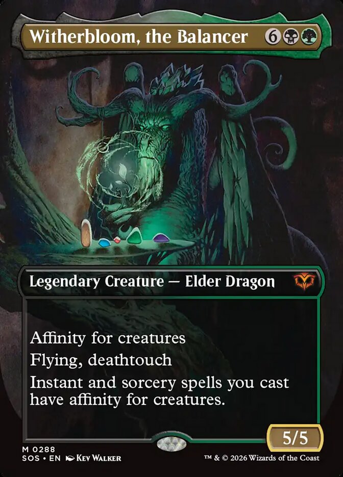 Witherbloom, the Balancer - (Foil): Secrets of Strixhaven