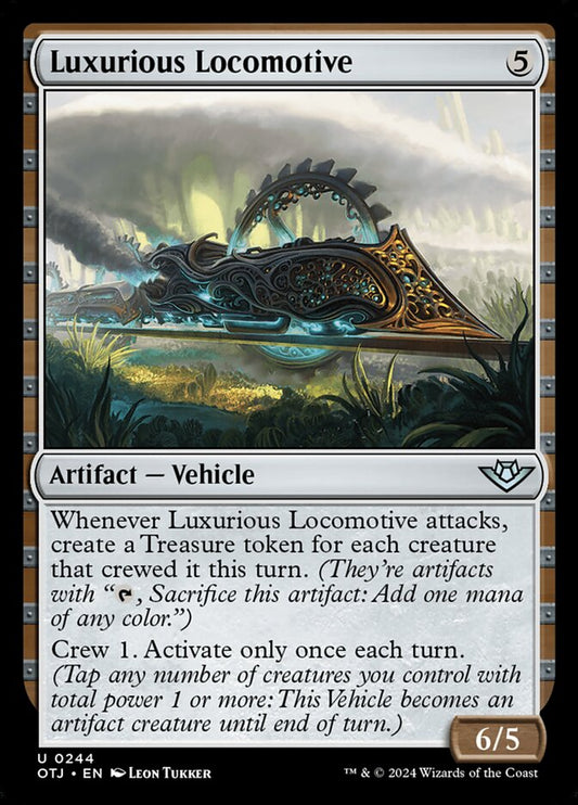 Luxurious Locomotive - (Foil): Outlaws of Thunder Junction