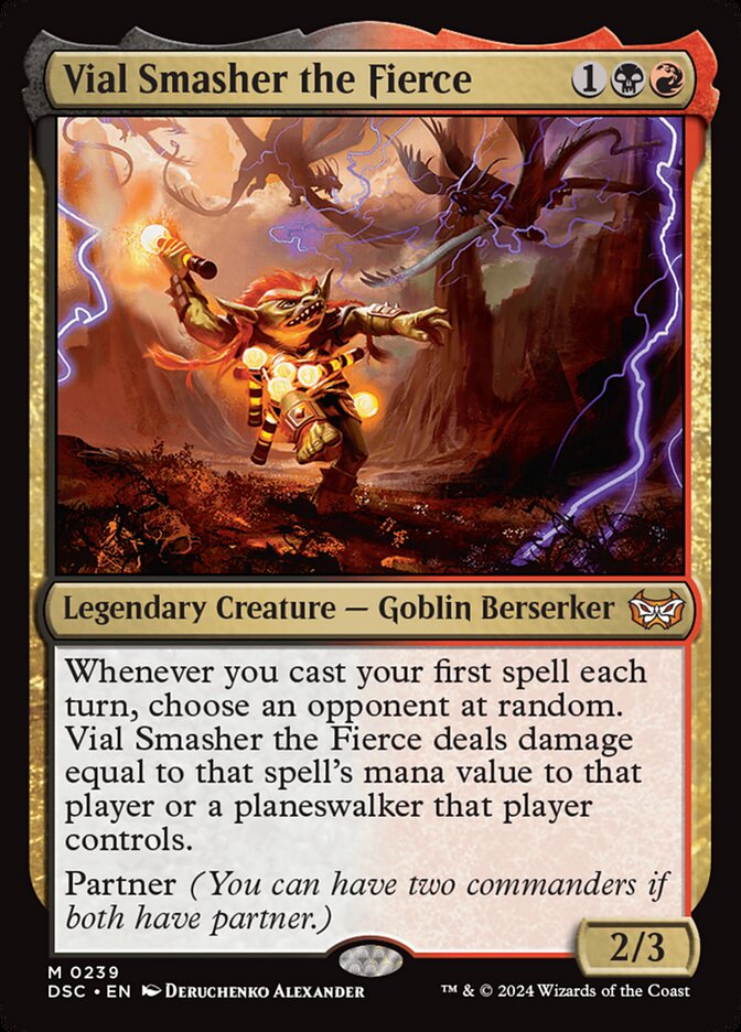 Vial Smasher the Fierce: Duskmourn: House of Horror Commander