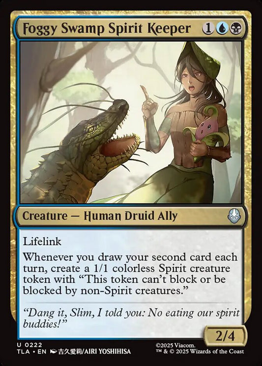 Foggy Swamp Spirit Keeper - (Foil): Avatar: The Last Airbender