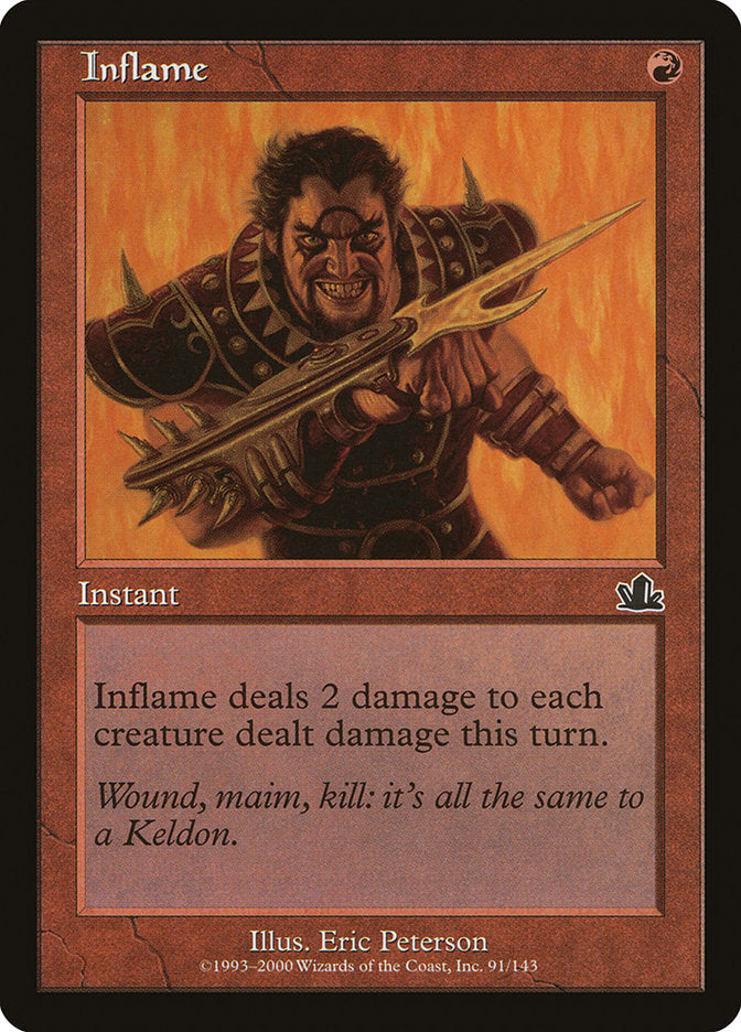 Inflame - (Foil): Prophecy