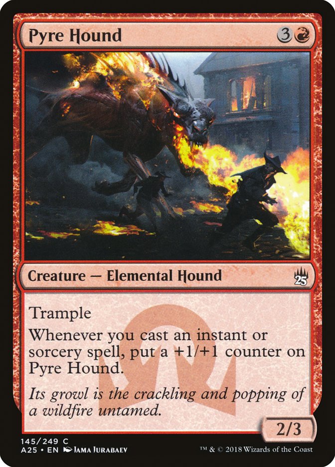 Pyre Hound - (Foil): Masters 25