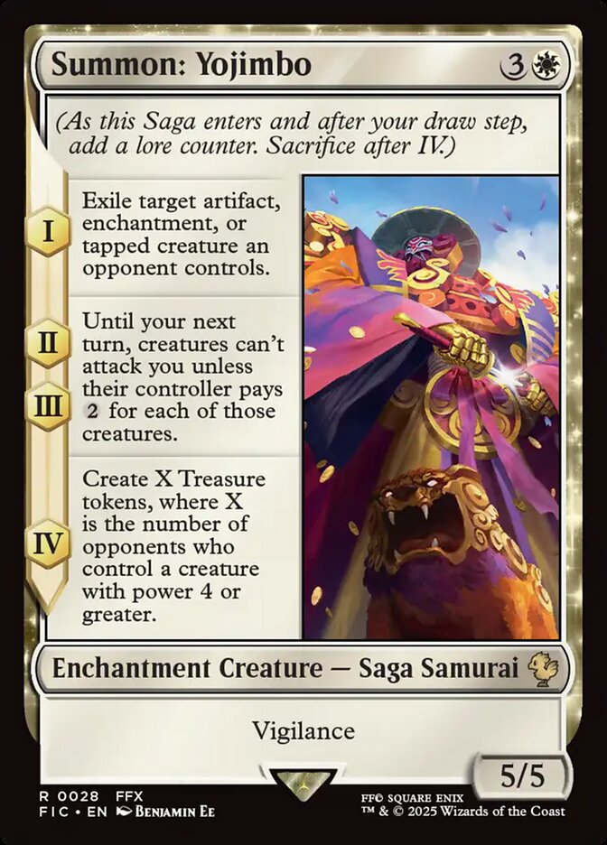 Summon: Yojimbo: Final Fantasy Commander