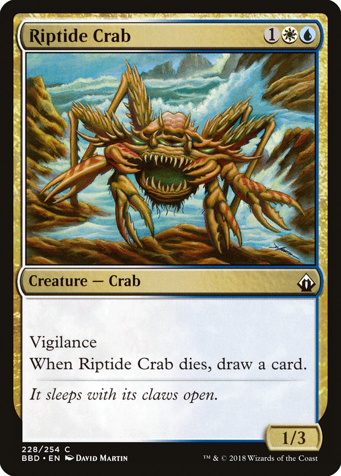 Riptide Crab - (Foil): Battlebond