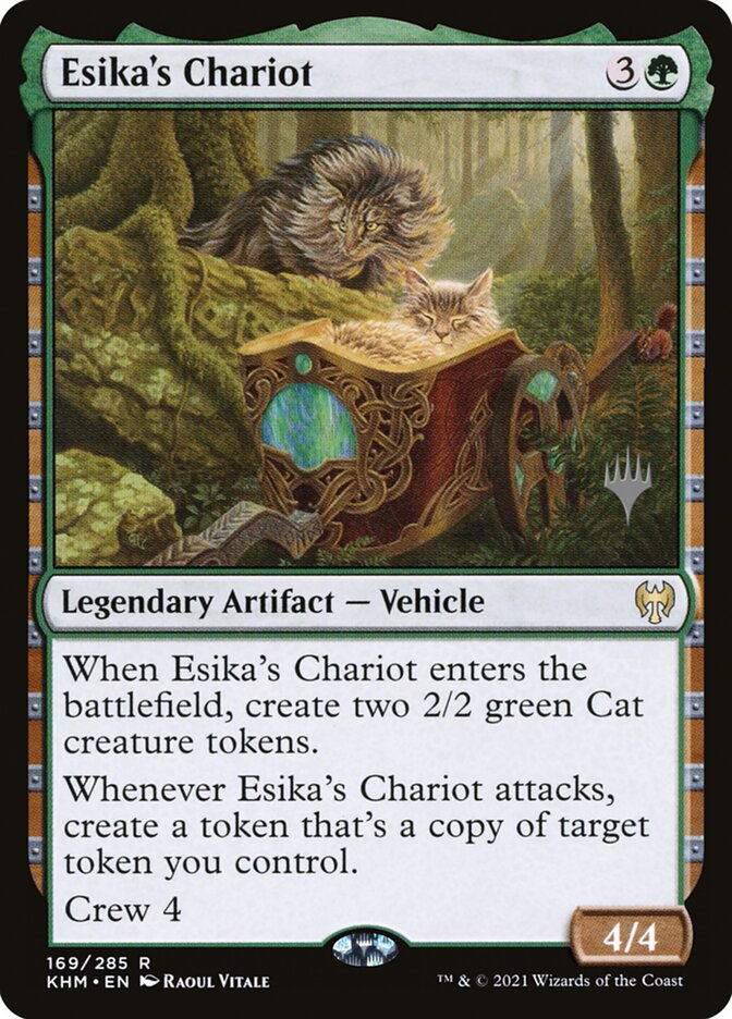 Esika's Chariot (Promo Pack) (Kaldheim) - (Foil): Kaldheim Promos