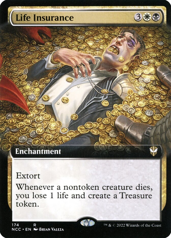 Life Insurance (Extended Art): New Capenna Commander