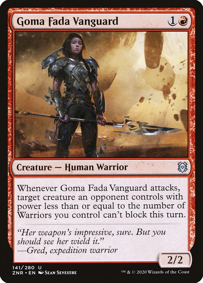 Goma Fada Vanguard: Zendikar Rising