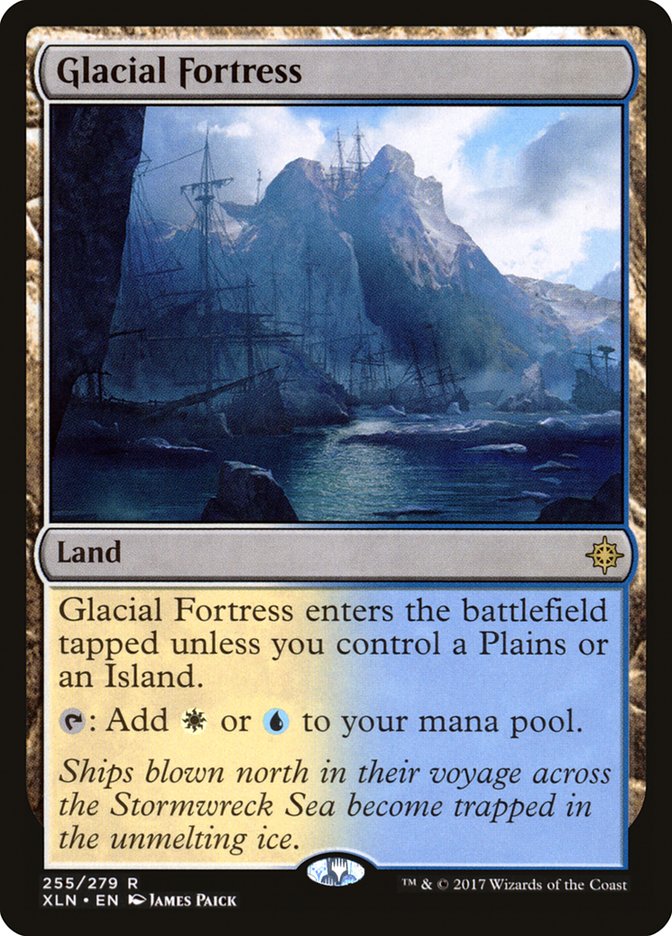 Glacial Fortress - (Foil): Ixalan