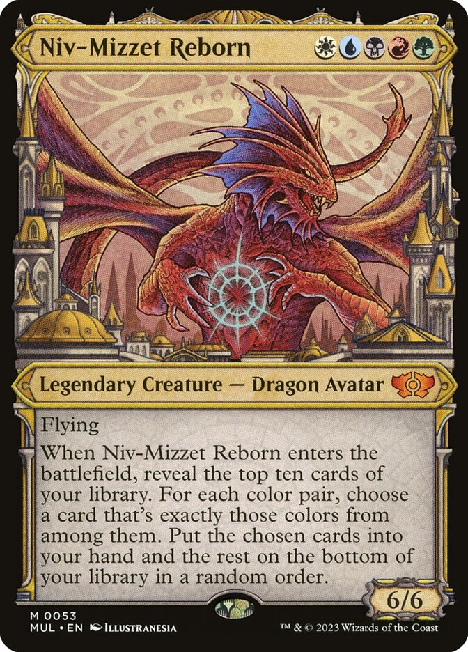 Niv-Mizzet Reborn (Showcase): Multiverse Legends