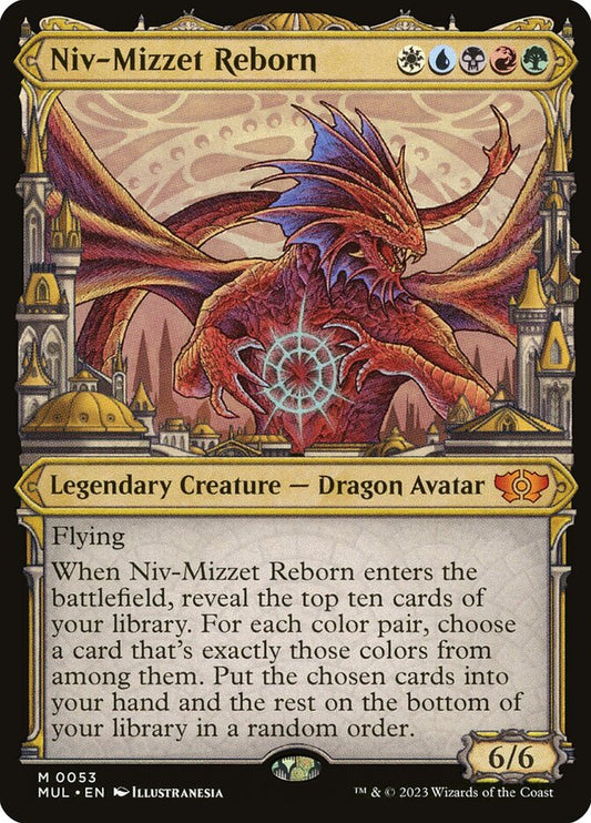 Niv-Mizzet Reborn (Showcase): Multiverse Legends
