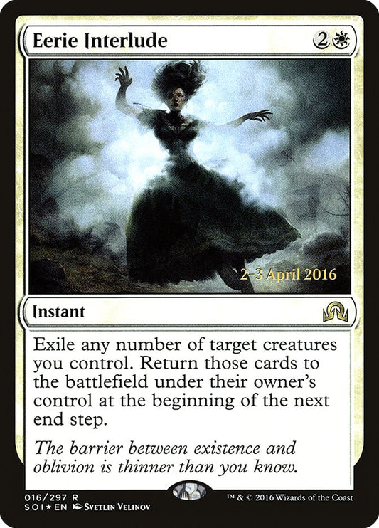 Eerie Interlude - (Foil): Shadows over Innistrad Promos