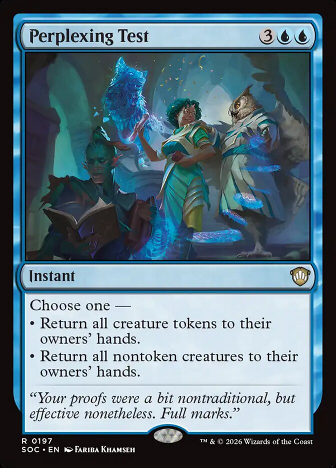 Perplexing Test: Secrets of Strixhaven Commander