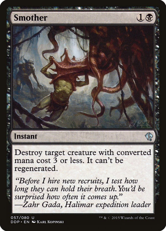 Smother: Duel Decks: Zendikar vs. Eldrazi