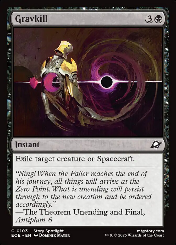 Gravkill - (Foil): Edge of Eternities