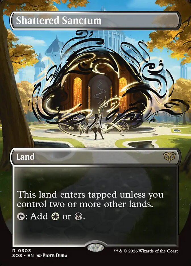 Shattered Sanctum - (Foil): Secrets of Strixhaven