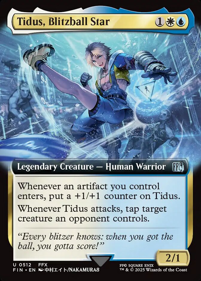 Tidus, Blitzball Star (Extended Art) - (Foil): Final Fantasy