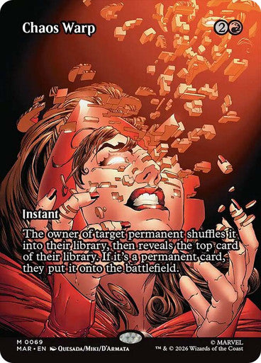 Chaos Warp (Borderless) (#069): Marvel Universe
