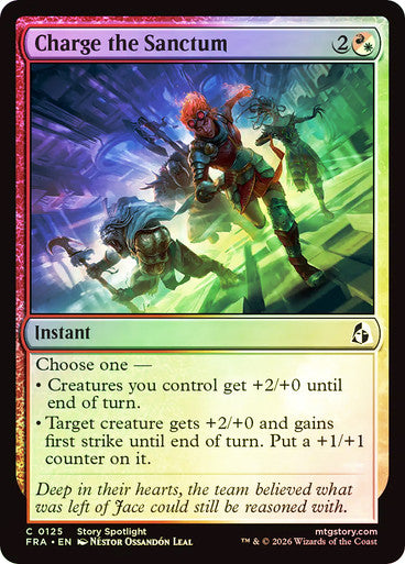 Charge the Sanctum - (Foil): Reality Fracture